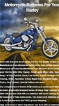 Mobile Screenshot of battery4harley.com